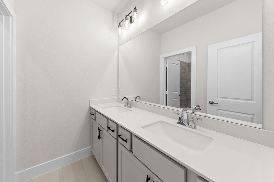 Furnished interior view inside a new home in Discovery Collection at Painted Tree Village, McKinney (Image 10). Furnished interior view inside a new home in Discovery Collection at Painted Tree Village, McKinney (Image 10).