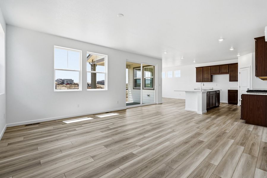 Representative unfurnished interior of a home built from the Eagle II by Taylor Morrison in The Town Collection at Independence, Elizabeth (Image 21).