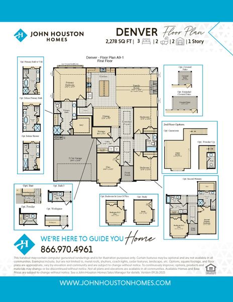 2D floor plan layout for the Denver by John Houston Homes in Bull Hide Estates, Hewitt, TX (Image 3). 2D floor plan layout for the Denver by John Houston Homes in Bull Hide Estates, Hewitt, TX (Image 3).