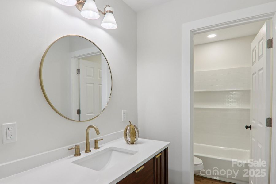 Furnished interior view inside a new home in , Waynesville (Image 17).