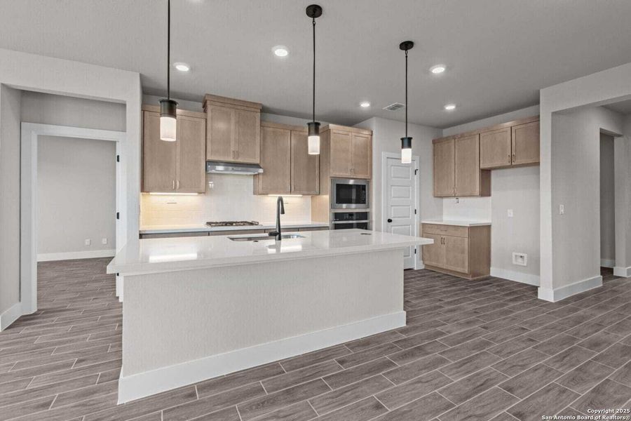 Furnished interior view inside a new home in Skybrooke, San Antonio (Image 8).