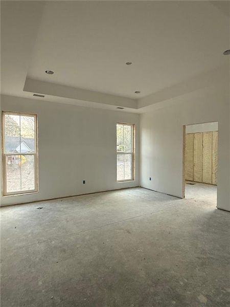 In-progress construction of a new home in , Calhoun, GA (Image 18).