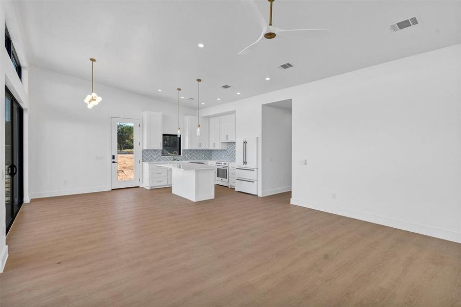 Spacious, unfurnished interior of a new home in , Graford (Image 11). Spacious, unfurnished interior of a new home in , Graford (Image 11).