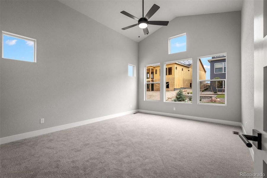 Spacious, unfurnished interior of a new home in Cloverleaf – Mountainview Collection, Monument (Image 28).