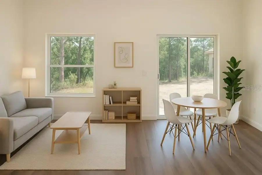 Furnished interior view inside a new home in , Weeki Wachee (Image 7). Furnished interior view inside a new home in , Weeki Wachee (Image 7).