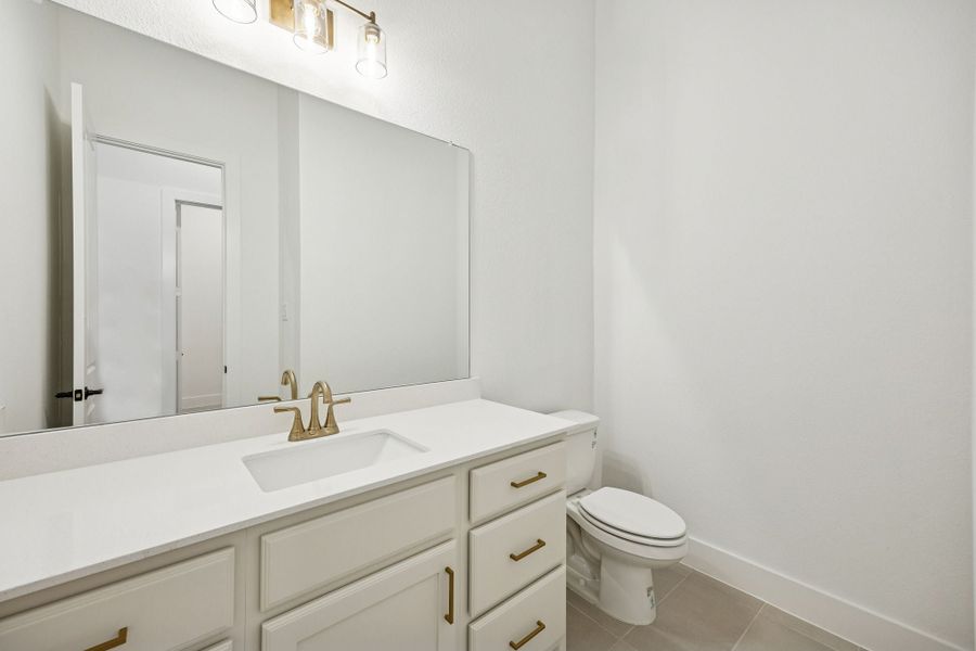 Furnished interior view inside a new home in Newman Village Townhomes, Frisco (Image 13).