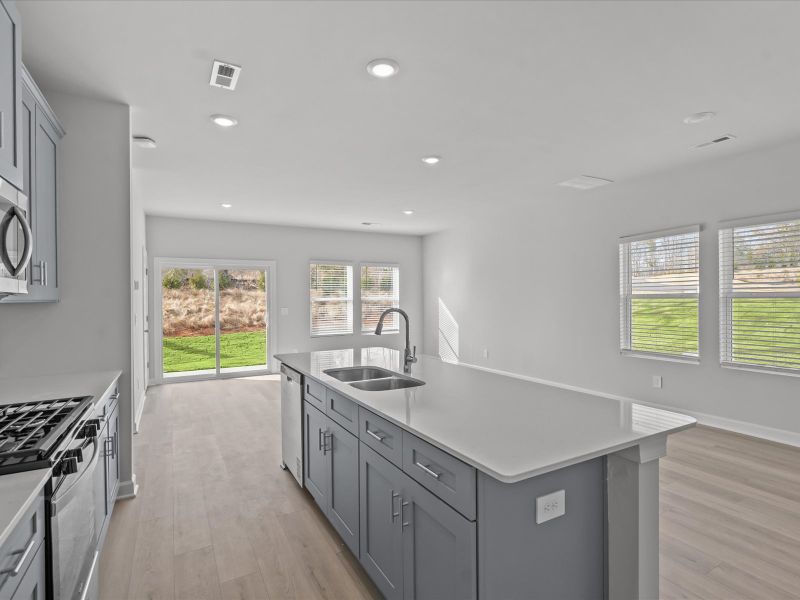 Furnished interior view inside a new home in Northbrook Village Townes, Taylors (Image 7).