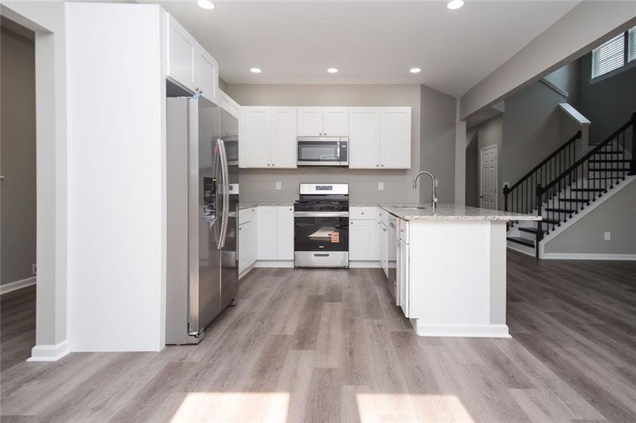 Furnished interior view inside a new home in , Stockbridge (Image 4).