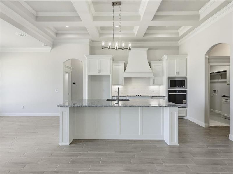 Furnished interior view inside a new home in , Weatherford (Image 15).