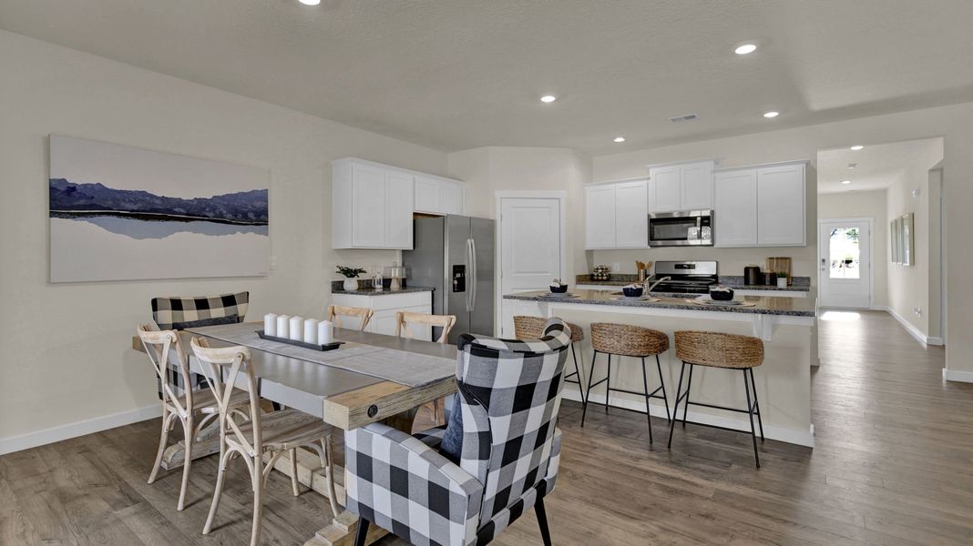 Furnished interior view inside a new home in Fairview Hills, Cleveland (Image 15).