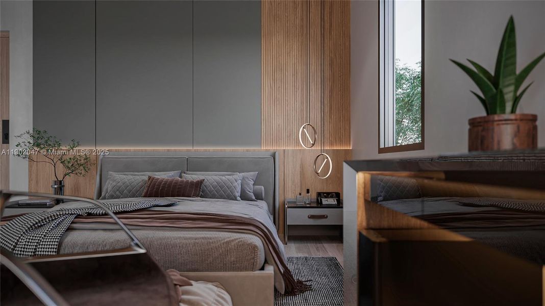 Furnished interior view inside a new home in , Palmetto Bay (Image 2).