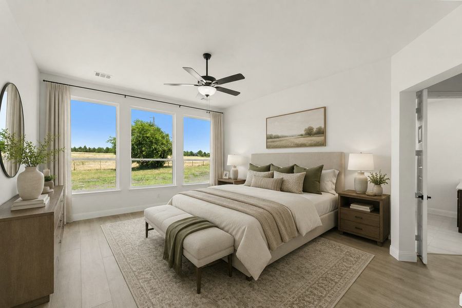 Furnished interior view inside a new home in Heritage, McLendon-Chisholm (Image 7). Furnished interior view inside a new home in Heritage, McLendon-Chisholm (Image 7).