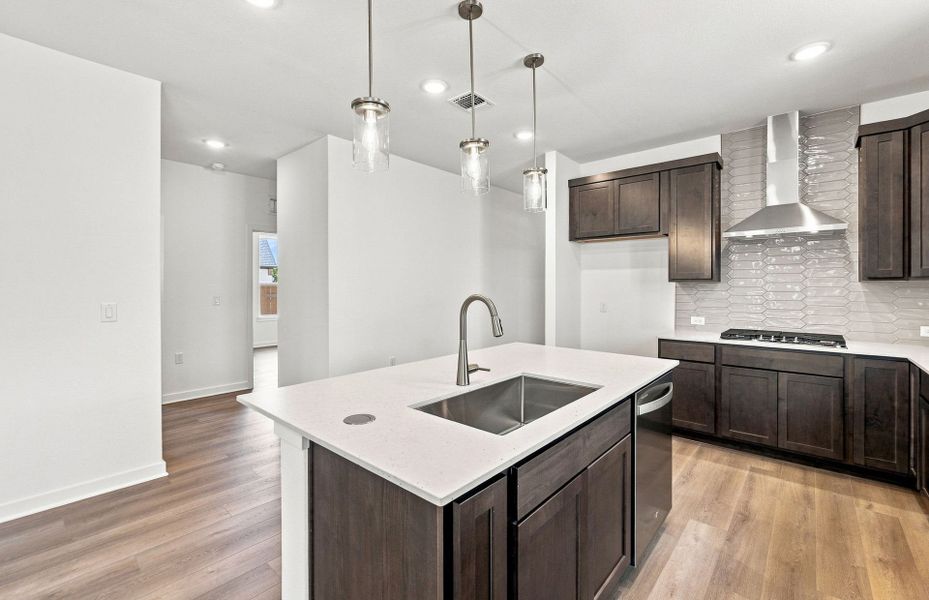 Furnished interior view inside a new home in Woodside, Georgetown (Image 6).