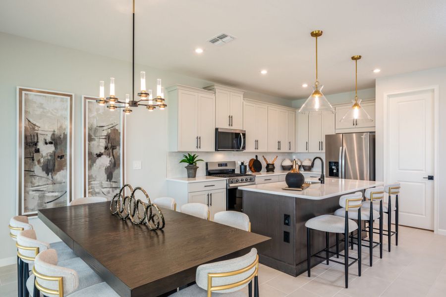 Representative furnished interior of a home built from the Myrtle by Mattamy Homes in Pasadena Ridge Master, Dade City (Image 6).