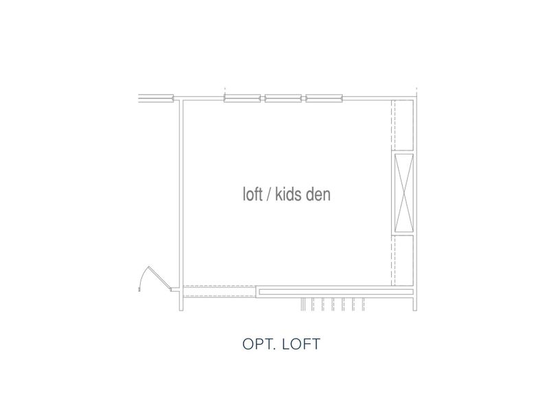 2D floor plan layout for the The Brentwood II by My Home Communities in Pinegate, Covington, GA (Image 7).