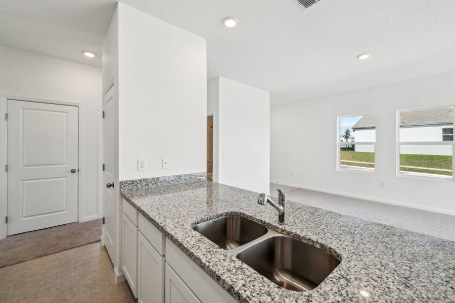 Representative furnished interior of a home built from the Larissa by Starlight Homes in Wilson's Walk, Clayton (Image 10).