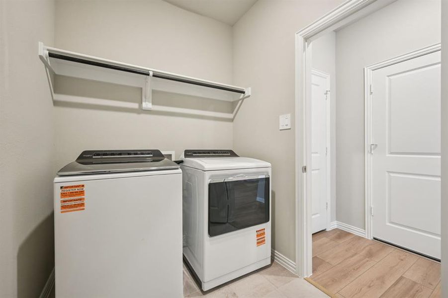 Photo is not of the actual home, but is an inspirational photo of builder’s model home and may depict options, furnishings, and/or decorator features that are not included.