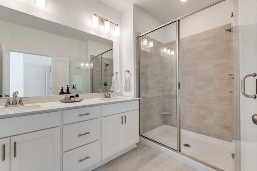 Furnished interior view inside a new home in Talia, Mesquite (Image 26).