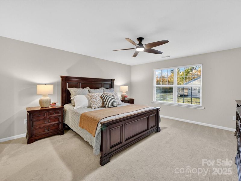 Primary Upper Level with Fan