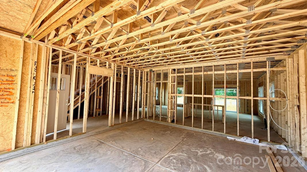 In-progress construction of a new home in , Concord, NC (Image 9).