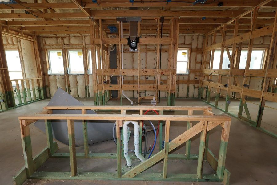 In-progress construction of a new home in Sienna - Parkview Collection, Missouri City, TX (Image 5).