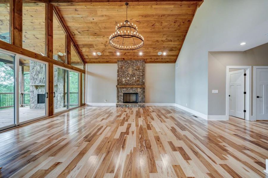 Furnished interior view inside a new home in , Ellijay (Image 11). Furnished interior view inside a new home in , Ellijay (Image 11).