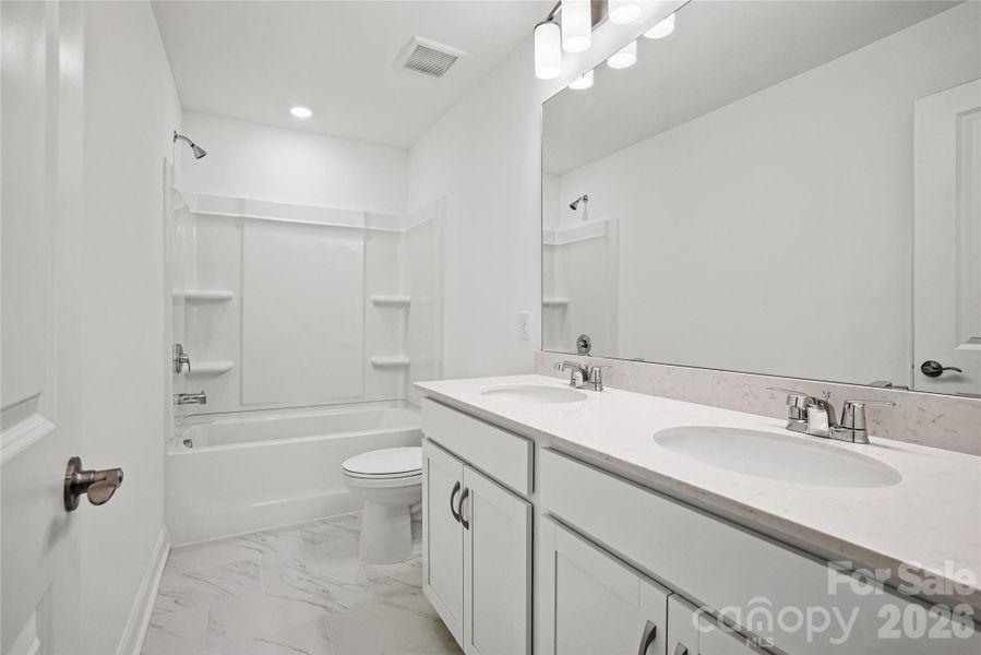 Furnished interior view inside a new home in Cannon Run, Concord (Image 10).