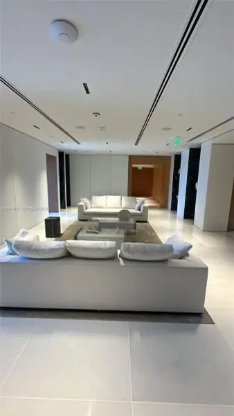 Furnished interior view inside a new home in Aston Martin Residences, Miami (Image 4).