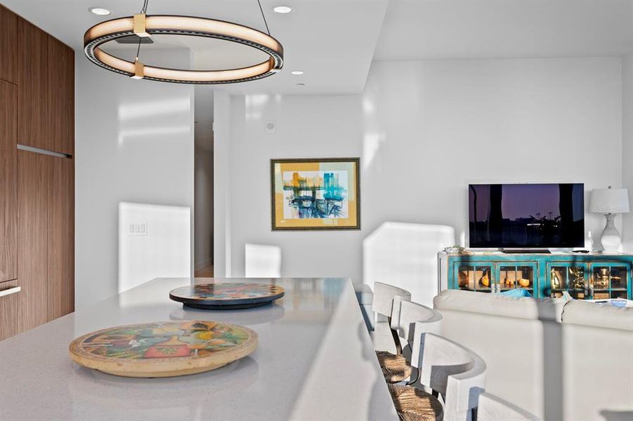 Furnished interior view inside a new home in , St. Petersburg (Image 15).