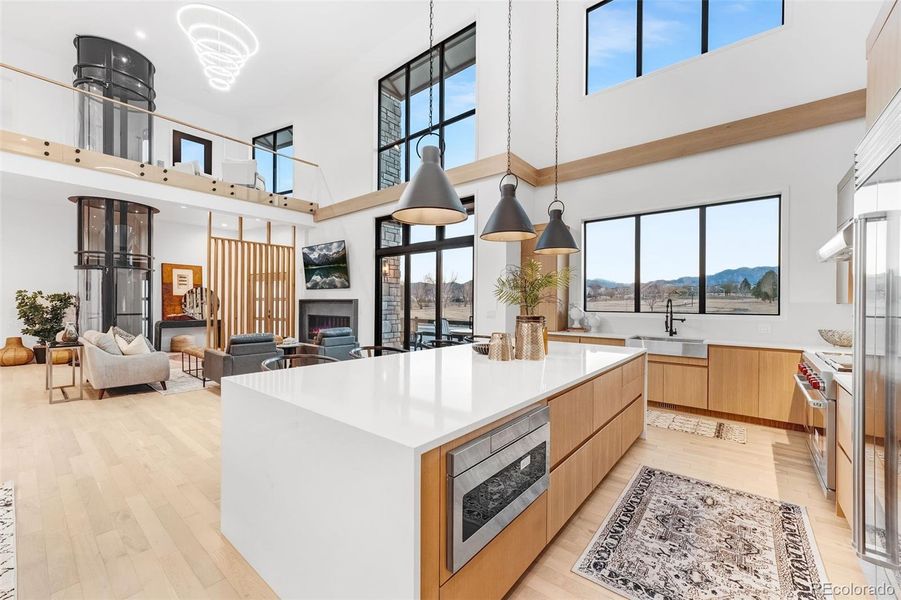 Furnished interior view inside a new home in , Superior (Image 16).