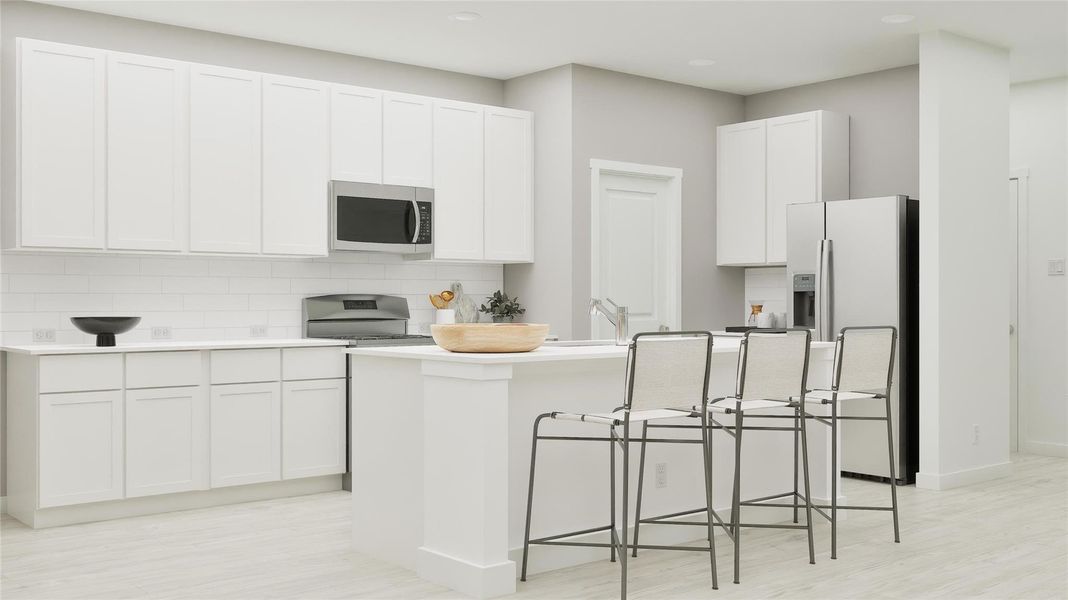 Furnished interior view inside a new home in Binford Creek, Waller (Image 6).
