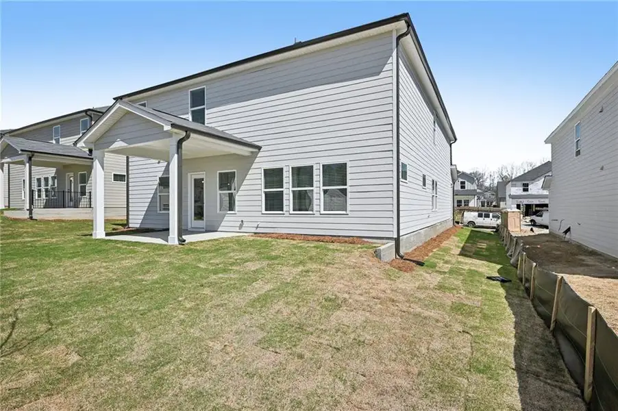 Exterior details and patio area of a home in , Braselton (Image 4).
