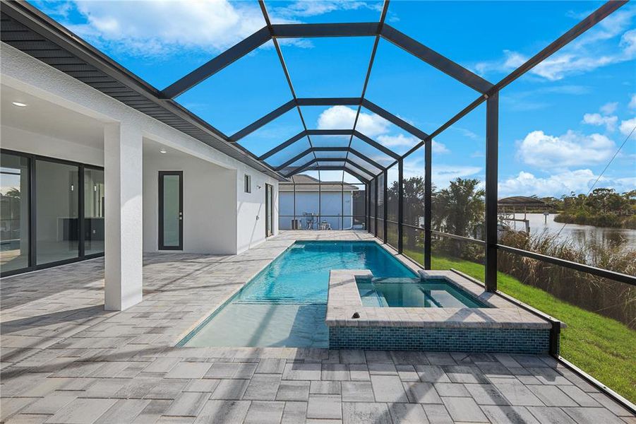 Exterior details and patio area of a home in , Port Charlotte (Image 3). Exterior details and patio area of a home in , Port Charlotte (Image 3).
