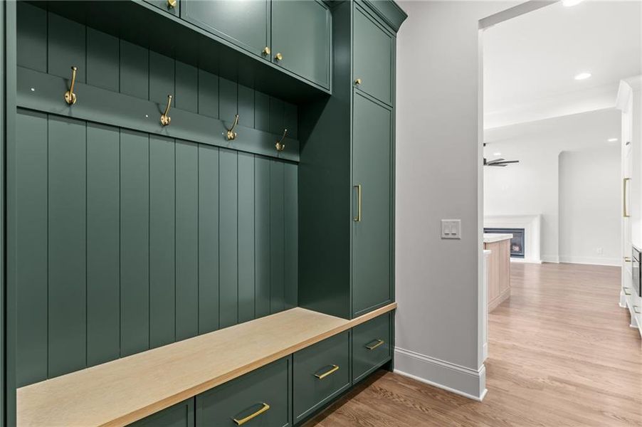 Furnished interior view inside a new home in , Buford (Image 19).
