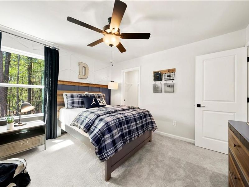 Furnished interior view inside a new home in Riverwood, Dallas (Image 39).