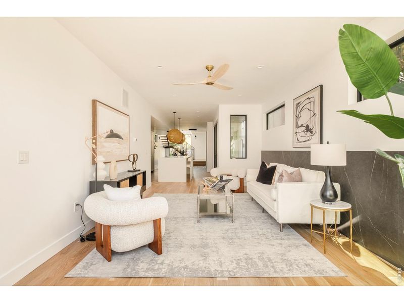 Furnished interior view inside a new home in , Denver (Image 10).
