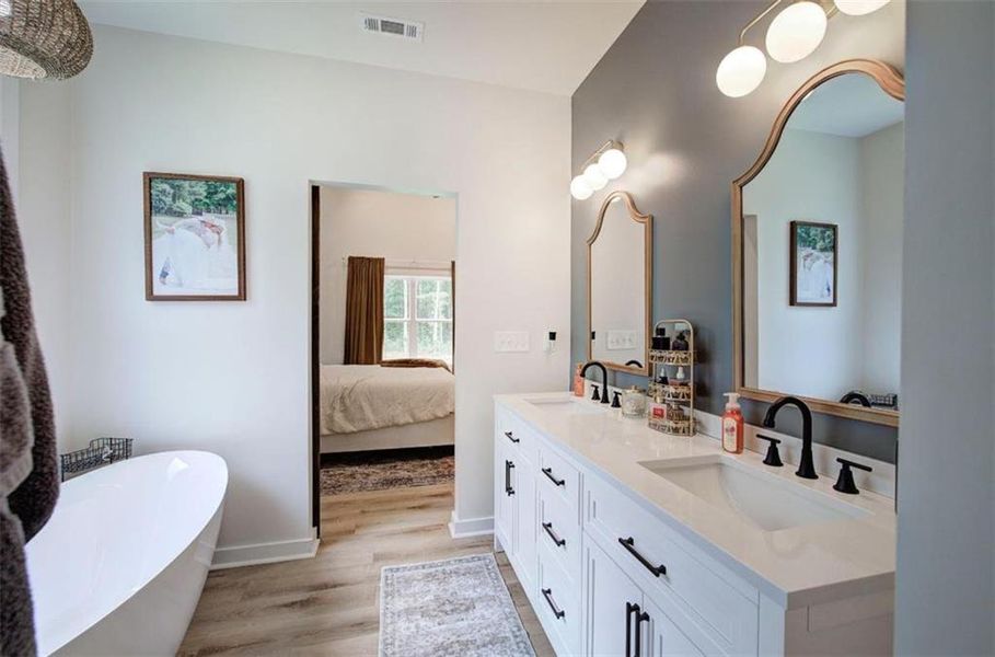 Furnished interior view inside a new home in , Carrollton (Image 7).