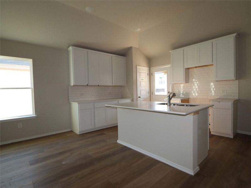 Furnished interior view inside a new home in Marble Creek Crossing, Austin (Image 5).