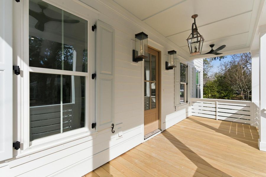 Exterior details and patio area of a home in , Mount Pleasant (Image 28).