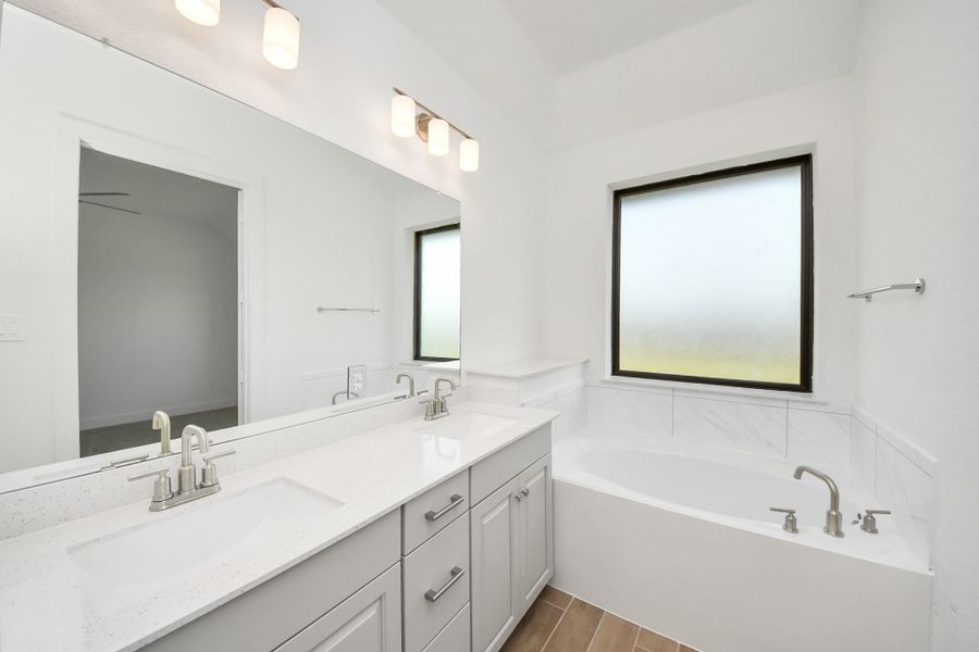 Furnished interior view inside a new home in Arabella on the Prairie: Premier Collection, Richmond (Image 7). Furnished interior view inside a new home in Arabella on the Prairie: Premier Collection, Richmond (Image 7).