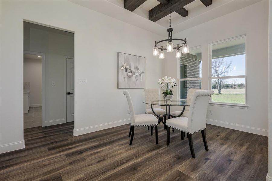 Furnished interior view inside a new home in , Farmersville (Image 8).