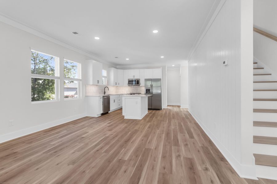Spacious, unfurnished interior of a new home in , North Charleston (Image 22).