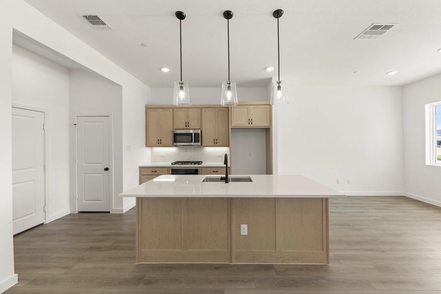 Kitchen featuring the Artisan Collection