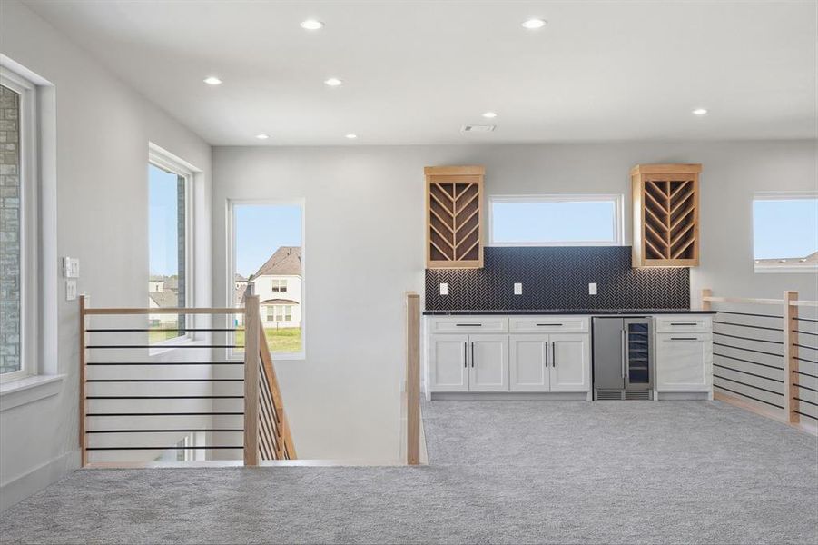 Furnished interior view inside a new home in , Heath (Image 13). Furnished interior view inside a new home in , Heath (Image 13).