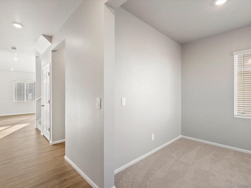 Spacious, unfurnished interior of a new home in Westgate, Greeley (Image 24). Spacious, unfurnished interior of a new home in Westgate, Greeley (Image 24).