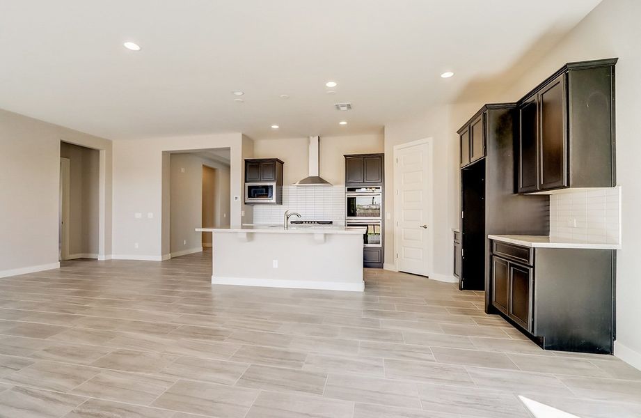 Representative unfurnished interior of a home built from the Hacienda Series - Topaz by Brightland Homes in Canyon Views - Hacienda, Litchfield Park (Image 19).