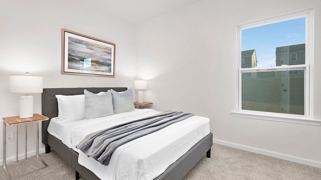 Furnished interior view inside a new home in Cline Village, Conover (Image 15).
