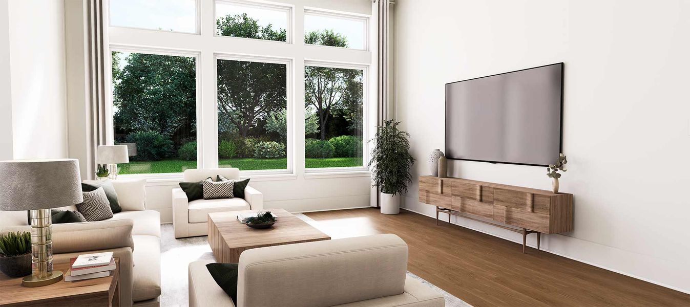 The Larkspur - Family Room The Larkspur - Family Room