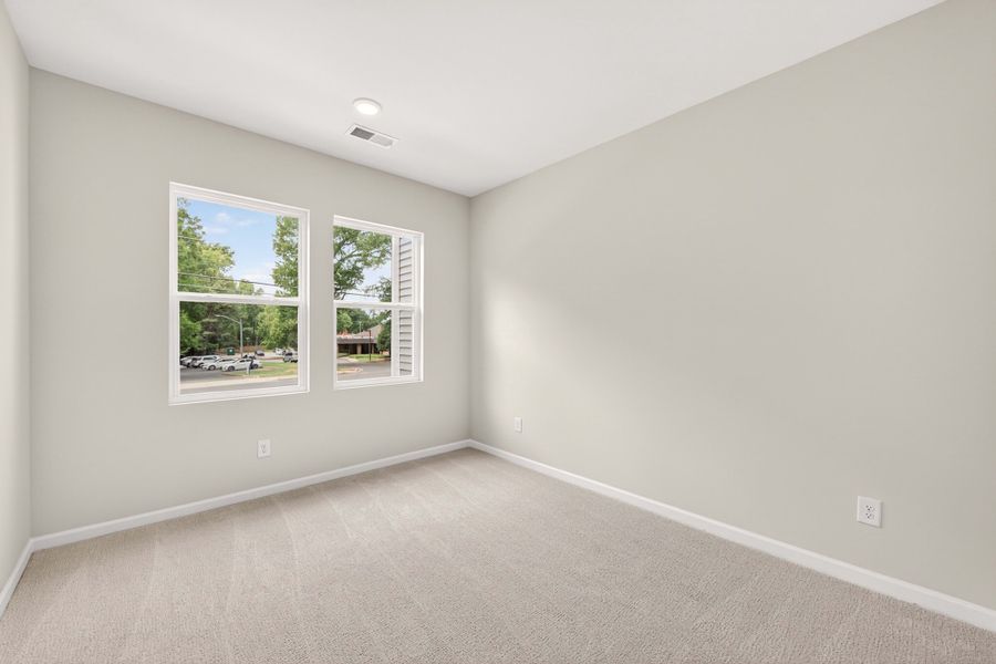 Spacious, unfurnished interior of a new home in Amplitude, Charlotte (Image 31). Spacious, unfurnished interior of a new home in Amplitude, Charlotte (Image 31).