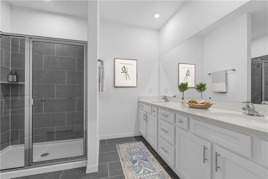 Furnished interior view inside a new home in Kingsley, Acworth (Image 13).